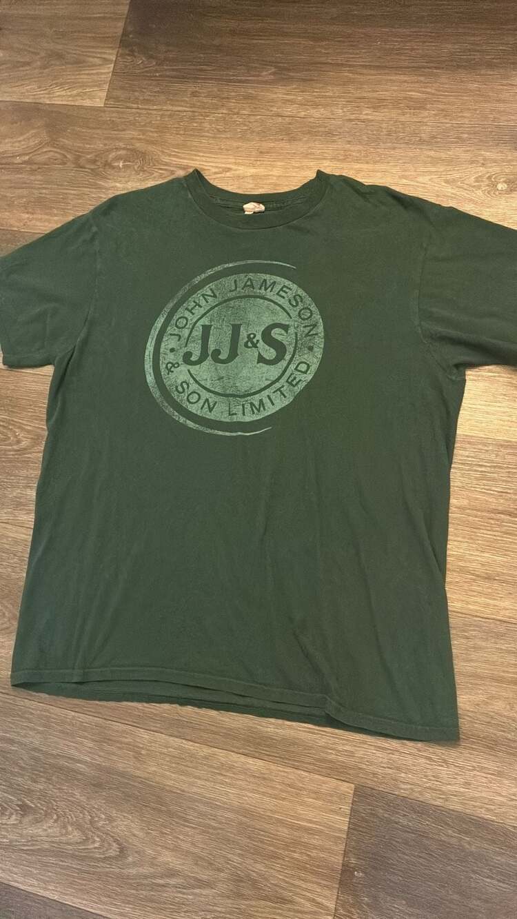 Vintage Hanes John Jameson & Son Limited Irish Whiskey Graphic T-Shirt